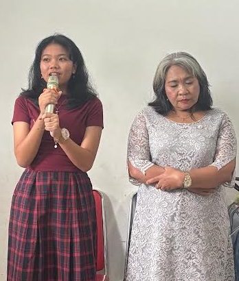 Tetes Air Mata Cristine Simarmata, Saat Acara Penghiburan 